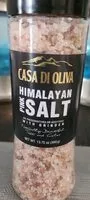 含糖量 Himalayan Pink salt casa di oliva
