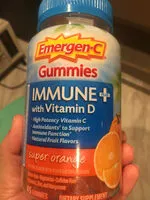 Количество сахара в Immune plus gummies