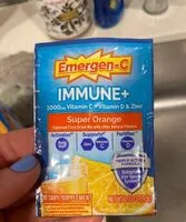 Количество сахара в Immune plus super orange