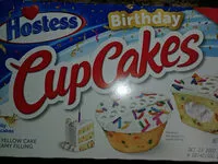 Quantité de sucre dans Birthday Cup Cakes