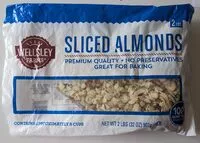 Amount of sugar in Sliced Almonds