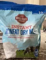 Amount of sugar in Instant nonfat dry milk