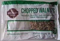 Amount of sugar in Chopped Walnuts