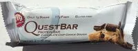 İçindeki şeker miktarı Quest protein bar, chocolate chip cookie dough