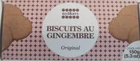 Zuckermenge drin Nyakers swedish ginger snaps original flavor