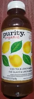 Sugar and nutrients in Purity organic