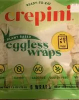 含糖量 Plant-based eggless wraps