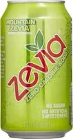Amount of sugar in Zero calorie soda