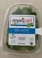 糖質や栄養素が Organic girl