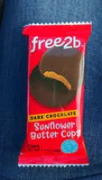 Jumlah gula yang masuk Free b foods dark chocolate sun cups glutenfree dairyfree