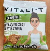 Sucre et nutriments contenus dans Vitali t