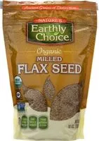 Jumlah gula yang masuk Milled Flax Seed organic