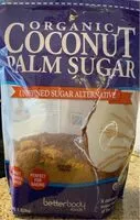 Jumlah gula yang masuk Organic coconut palm sugar