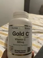 Cantidad de azúcar en Vitamin C