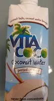 Sucre et nutriments contenus dans Vita coco