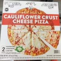 Zuckermenge drin Cauliflower crust cheese pizza