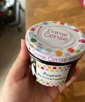 入っている砂糖の量 Confiture cerise