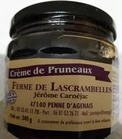 Creme de pruneaux