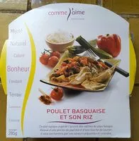 Cantidad de azúcar en Poulet basquaise et son riz