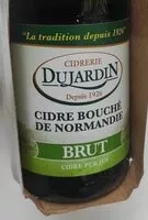 İçindeki şeker miktarı Cidre brut