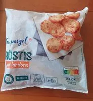 Количество сахара в Röstis aux lardons