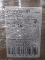 Sokerin määrä sisällä Strawberry Multigrain Cereal bar