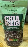 Quantité de sucre dans Chia seeds