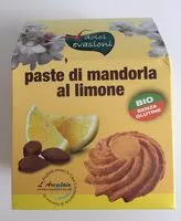 Jumlah gula yang masuk Paste di mandorla al limone