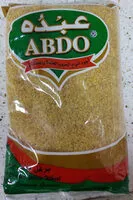 Sucre et nutriments contenus dans Abdo