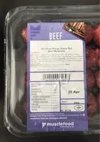 中的糖分和营养成分 Musclefood