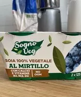 含糖量 Soia vegetale al mirtillo