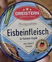 Amount of sugar in Eisbeinfleisch