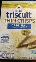 入っている砂糖の量 Triscuit Thin Crisps Original