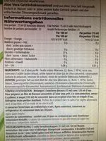 Suhkru kogus sees Herbal Aloe Concentrado