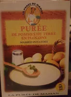 Sucre et nutriments contenus dans La puree de maman