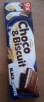 Biscuits au chocolat au lait et noir