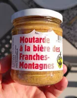 चीनी की मात्रा Moutarde à la bière des Franches-Montagnes