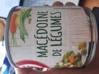 चीनी की मात्रा Macédoine de légumes