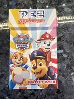 Количество сахара в Pez Dextrose Fruit mix