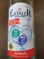 Количество сахара в ExTaleR Mineralquelle