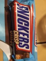 糖質や栄養素が Snickers криспер