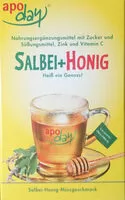 Zuckermenge drin Salbei + Honig