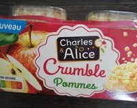 Zuckermenge drin Crumble pomme