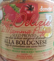 入っている砂糖の量 Le Delirie di Mamma Puggia Sauce Bolognaise avec viande de boeuf