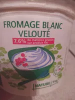 Quantité de sucre dans fromage blanc velouté