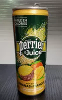 Sucre et nutriments contenus dans Perrier juice