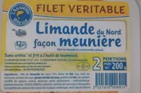 入っている砂糖の量 Limande du Nord façon meunière. Filet véritable.