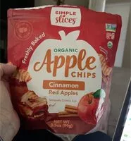 入っている砂糖の量 Cinnamon apple chips