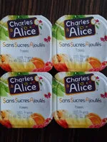 Sucre et nutriments contenus dans Charles alice compote de pomme