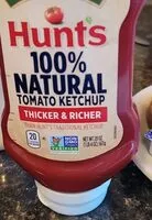 İçindeki şeker miktarı Hunt's